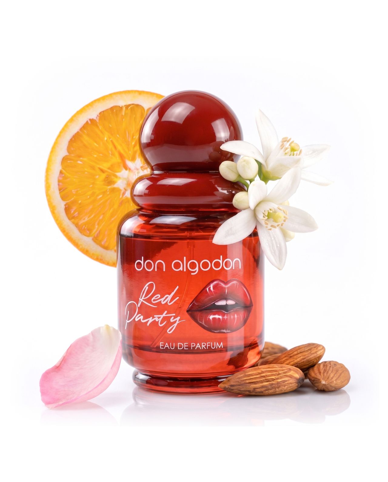 don algodon eau de parfum red party mujer