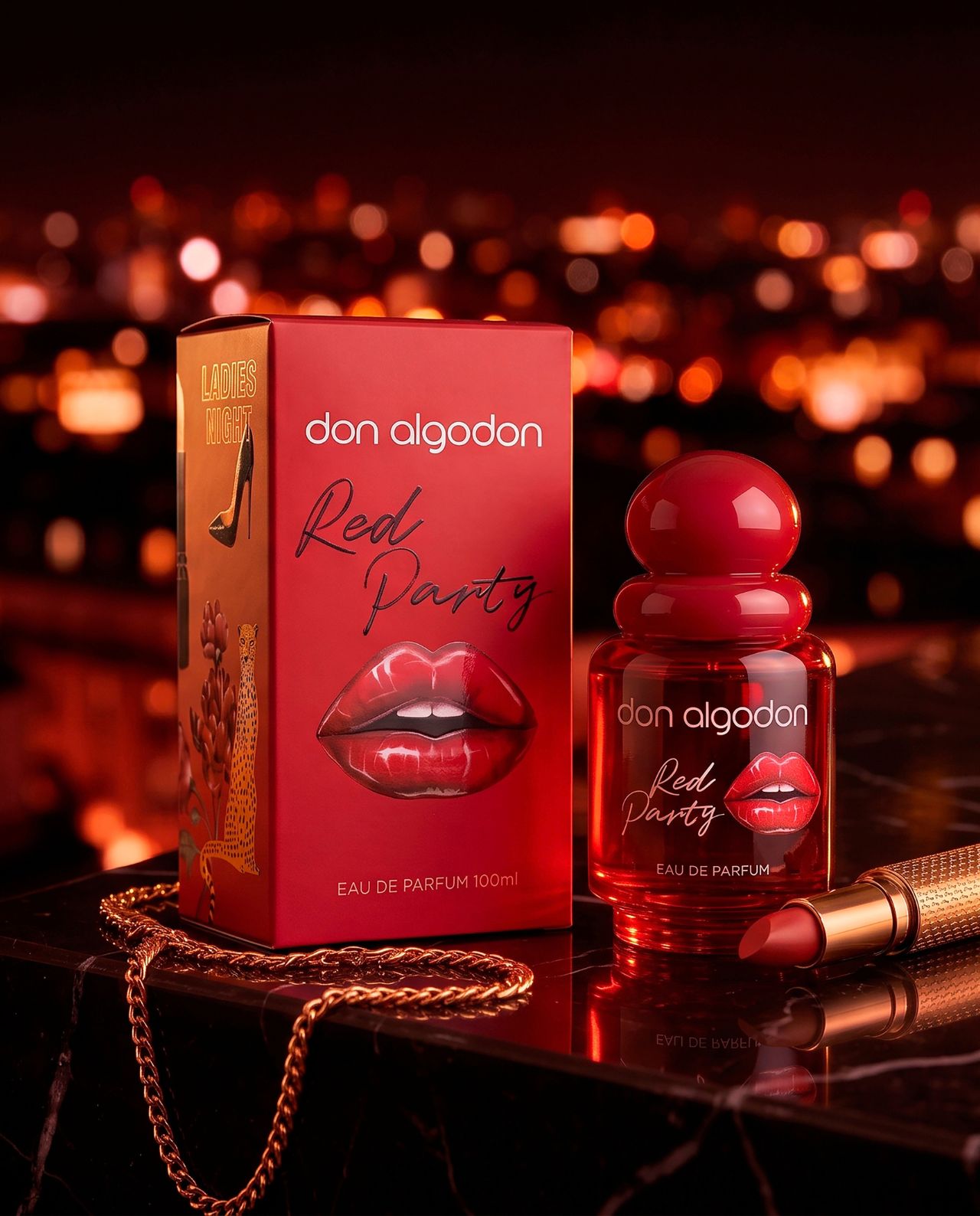 don algodon eau de parfum red party mujer